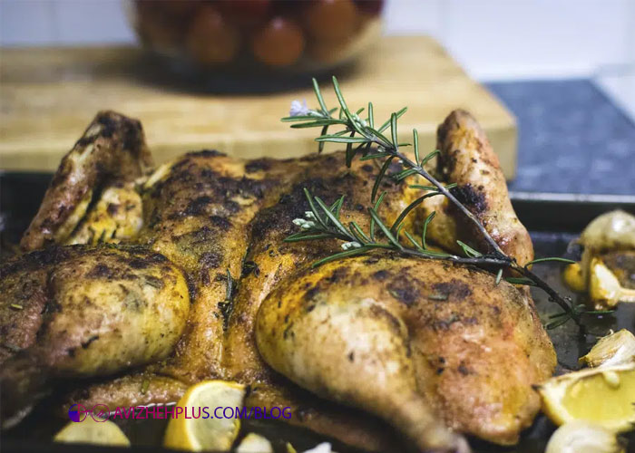 طرز تهیه مرغ بریان