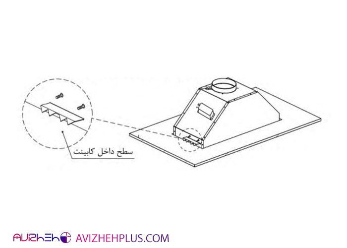 نصب هود مخفی اخوان