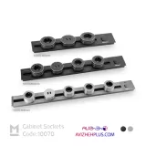 پریز توکار track socket ملونی 10070-600